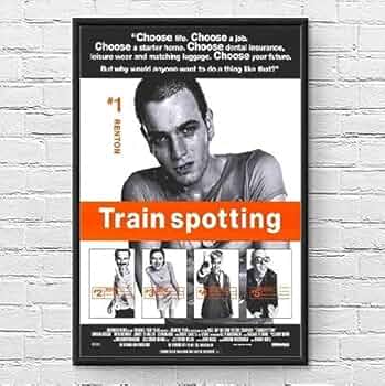 【Trainspotting】フランス版ロビーカード(額付き) Trainspotting】フランス版ロビーカード(額付き) Amazon.co.jp